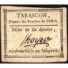Bouches du Rhône - Tarascon - Kolsky 13-152 - 6 deniers - Etat : TTB+