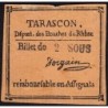 Bouche du Rhône - Tarascon - Kolsky 13-154 - Faux - 2 sous - Etat : SUP
