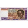 Madagascar - Pick 78b - 5'000 francs - 1'000 ariary - Série B - 1997 - Etat : SUP