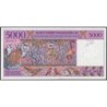 Madagascar - Pick 78b - 5'000 francs - 1'000 ariary - Série B - 1997 - Etat : SUP