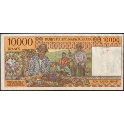 Madagascar - Pick 79b - 10'000 francs - 2'000 ariary - Série A - 1997 - Etat : TTB+