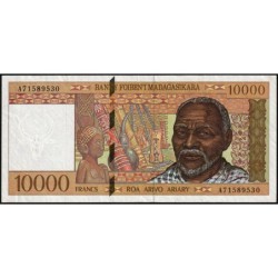 Madagascar - Pick 79b - 10'000 francs - 2'000 ariary - Série A - 1997 - Etat : TTB+
