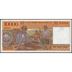 Madagascar - Pick 79b - 10'000 francs - 2'000 ariary - Série A - 1997 - Etat : TTB+