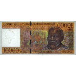 Madagascar - Pick 79b - 10'000 francs - 2'000 ariary - Série A - 1997 - Etat : TTB+