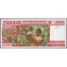 Madagascar - Pick 82 - 25'000 francs - 5'000 ariary - Série A - 1998 - Etat : SPL
