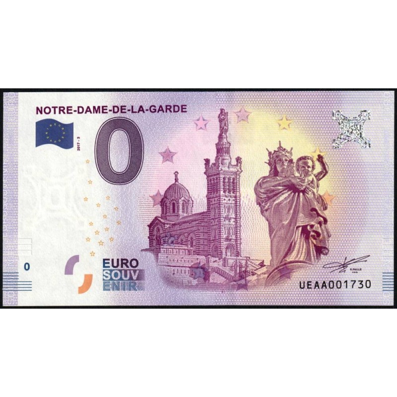 13 - Notre-Dame-De-la-Garde - UEAA-2017-3 - Etat : NEUF