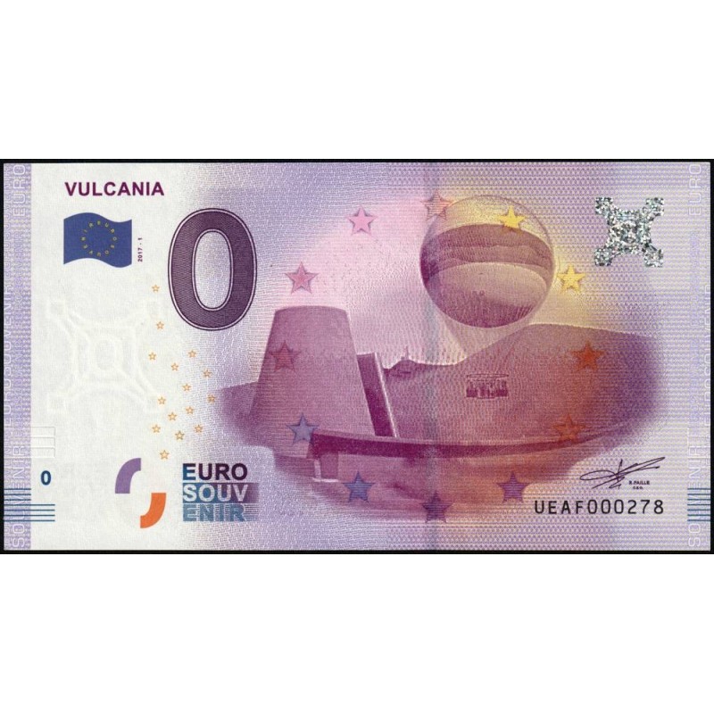 63 - Vulcania - UEAF-2017-1 - Etat : NEUF