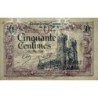 Châlons-sur-Marne, Epernay, Reims - Pirot 43-1 - 50 centimes - 10/10/1920 - Etat : TTB+