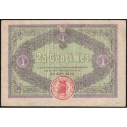 Dijon - Pirot 53-23 - 25 centimes - 30/08/1920 - Etat : TTB+