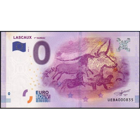 24 - Lascaux - 1er Taureau - UEBA-2016-1 - Etat : TTB