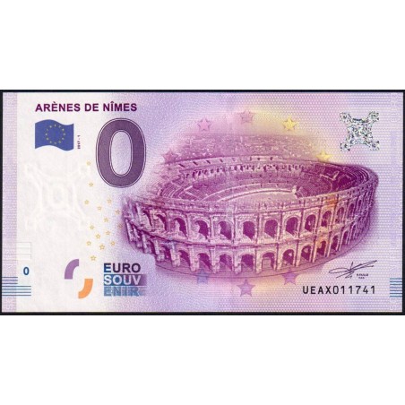 30 - Arènes de Nîmes - UEAX-2017-1 - Etat : NEUF