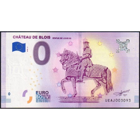 41 - Château de Blois - Louis XII - UEAJ-2018-2 - Etat : NEUF