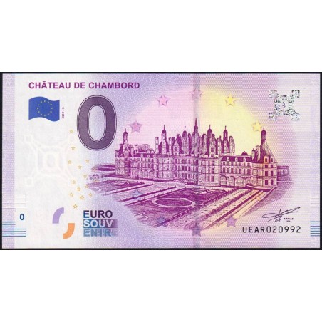 41 - Château de Chambord - UEAR-2019-3 - Etat : NEUF