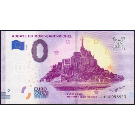 50 - Abbaye du Mont-Saint-Michel - UEBF-2019-3 - Etat : NEUF