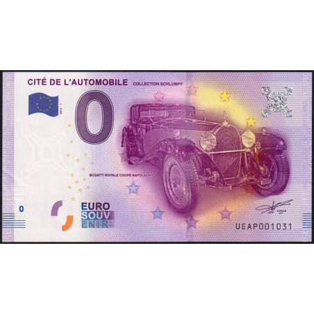 68 - Cité de l'Automobile - Collection Schlumpf - UEAP-2016-1 - Etat : NEUF