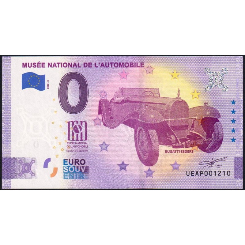 68 - Mulhouse - Musée National de l'Automobile - UEAP-2022-3 - Etat : NEUF