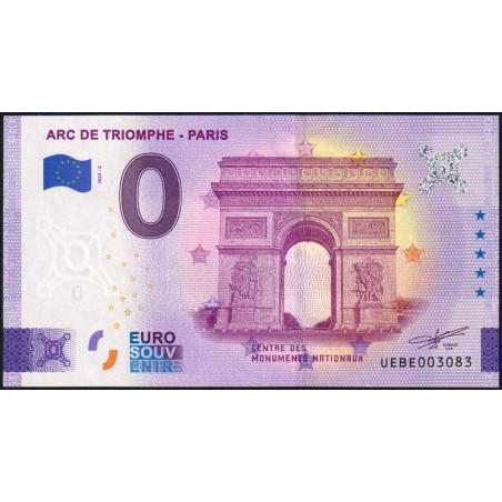 75 - Arc de Triomphe - UEBE-2022-2 - Etat : NEUF