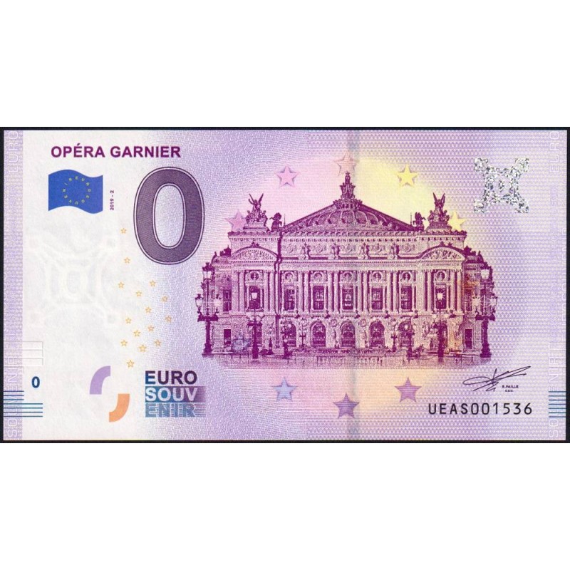 75 - Paris - Opéra Garnier - UEAS-2019-2 - Etat : NEUF