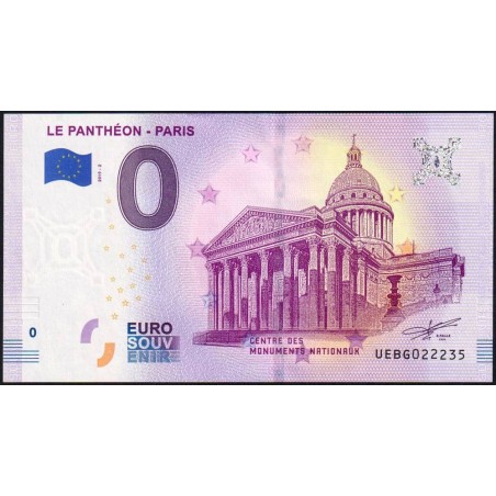 75 - Le Panthéon - UEBE-2019-2 - Etat : NEUF