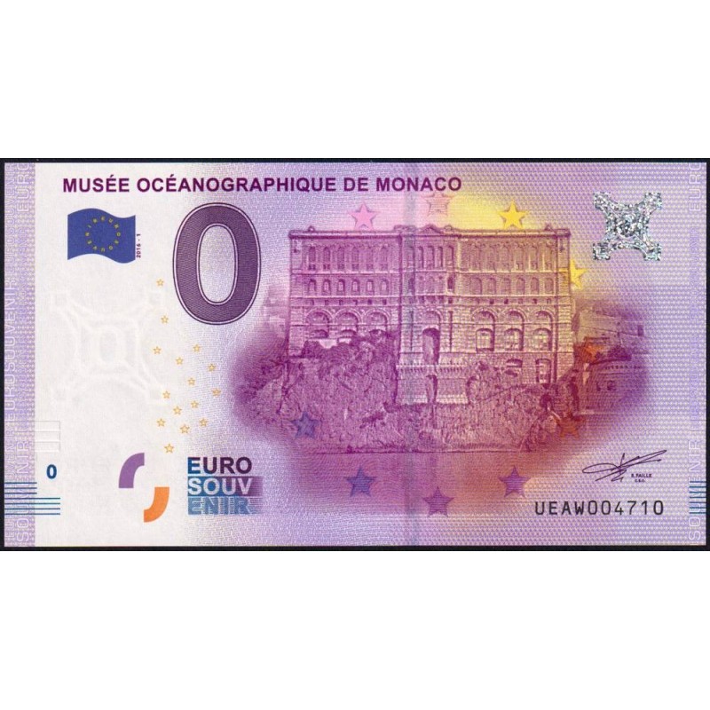 98 - Monaco - Musée Océanographique - UEAW-2016-1 - Etat : NEUF