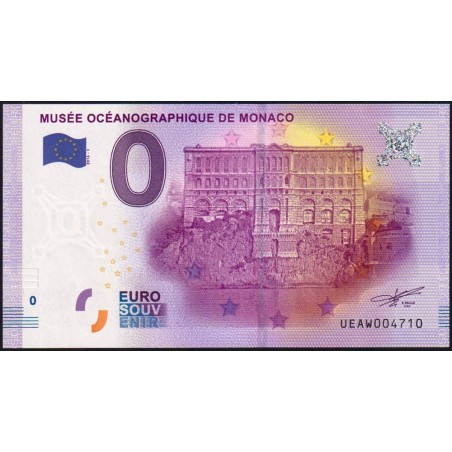 98 - Monaco - Musée Océanographique - UEAW-2016-1 - Etat : NEUF