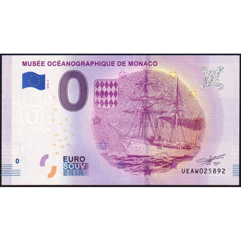 98 - Monaco - Musée Océanographique - UEAW-2018-2 - Etat : NEUF