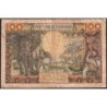 Centrafrique - Afrique Equatoriale - Pick 3b - 100 francs - Série O.22 - 1963 - Etat : B+