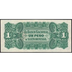 Rép. Dominicaine - Pick S131r - 1 peso - Série C - 1898 - Etat : pr.NEUF