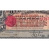 Rép. Dominicaine - Pick S132a - 2 pesos - Série D - 1898 - Annulé - Etat : TB-