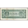 Rép. Dominicaine - Pick 60b - 1 peso oro - Série V - 1955 - Etat : TTB+ à SUP