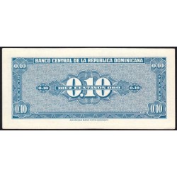 Rép. Dominicaine - Pick 85a - 10 centavos oro - Série A - 1962 - Etat : pr.NEUF