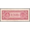 Rép. Dominicaine - Pick 91a_1 - 1 peso oro - Sans série - 1962 - Etat : TB