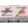 Rép. Dominicaine - Pick 99a_1s - 1 peso oro - Série AA - 1966 - Spécimen - Etat : pr.NEUF