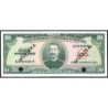Rép. Dominicaine - Pick 101a_1s - 10 pesos oro - Série AA - 1965 - Spécimen - Etat : NEUF