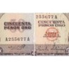 Rép. Dominicaine - Pick 103a_3 - 50 pesos oro - Série AA - 1973 - Etat : NEUF