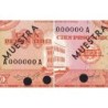 Rép. Dominicaine - Pick 104a_1s - 100 pesos oro - Série AA - 1965 - Spécimen - Etat : NEUF