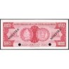 Rép. Dominicaine - Pick 106a_1s - 1'000 pesos oro - Série AA - 1965 - Spécimen - Etat : NEUF