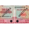 Rép. Dominicaine - Pick 106a_1s - 1'000 pesos oro - Série AA - 1965 - Spécimen - Etat : NEUF