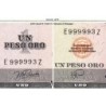 Rép. Dominicaine - Pick 108a_4 - 1 peso oro - Série EZ - 1967 - Etat : SPL+