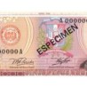 Rép. Dominicaine - Pick 118as - 5 pesos oro - Série AA - 1978 - Spécimen - Etat : NEUF