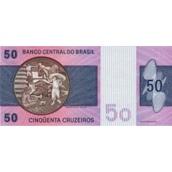 Brésil - Pick 194c - 50 cruzeiros - Série A 05067 - 1980 - Etat : NEUF