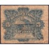 Congo Belge - Pick 13Ab - 5 francs - Série N - Quatrième émission - 10/08/1943 - Etat : TB-