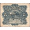Congo Belge - Pick 13Ad - 5 francs - Série A/F - Sixième émission - 10/04/1947 - Etat : TB+