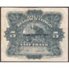 Congo Belge - Pick 13Ad - 5 francs - Série A/T - Sixième émission - 10/04/1947 - Etat : TTB