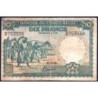 Congo Belge - Pick 14 - 10 francs - Série D - 10/12/1941 - Etat : TB-