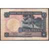 Congo Belge - Pick 14E_2 - 10 francs - Série A/Q - 15/08/1949 - Etat : B