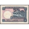 Congo Belge - Pick 14E_2 - 10 francs - Série A/Q - 15/08/1949 - Etat : TB+