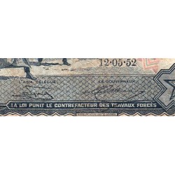 Congo Belge - Pick 14E_4 - 10 francs - Série A/V - 12/05/1952 - Etat : B+