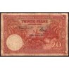 Congo Belge - Pick 15C - 20 francs - Série J - Quatrième émission - 10/03/1943 - Etat : TB-