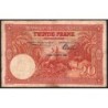Congo Belge - Pick 15D - 20 francs - Série N - Cinquième émission - 10/5/1944 - Etat : B+